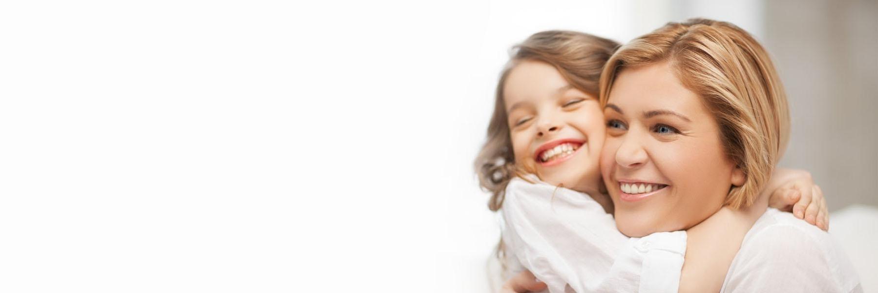 Mother with child | children's dentist brighton