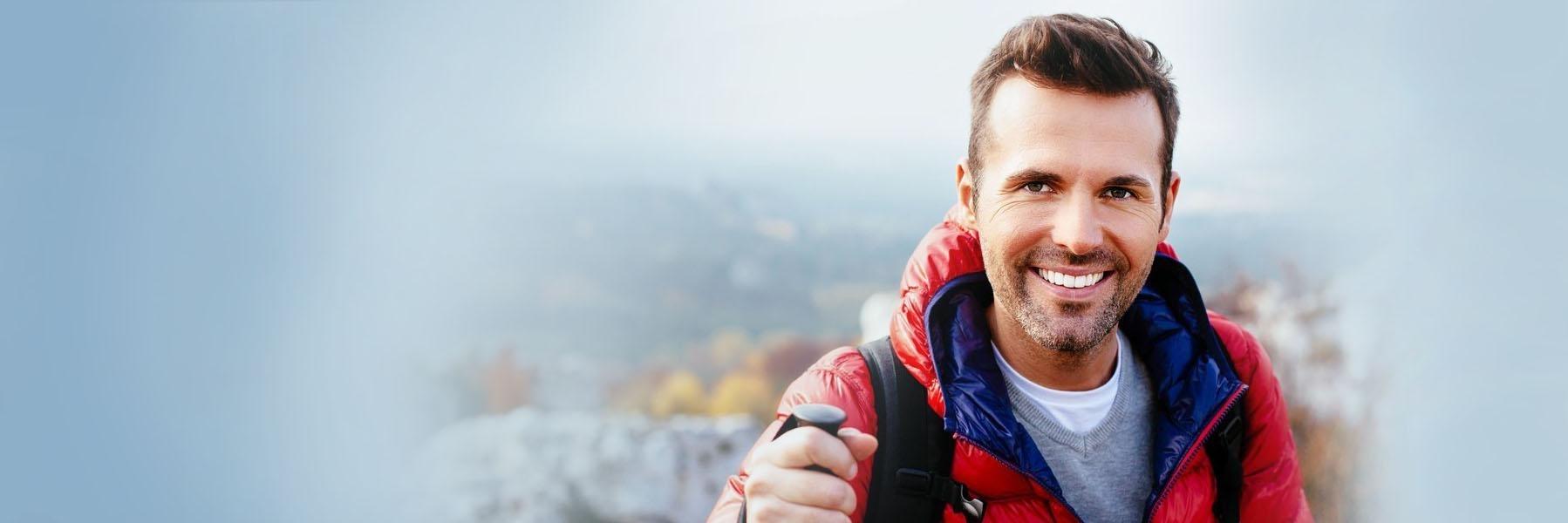 Man Hiking | Invisalign Bayside VIC